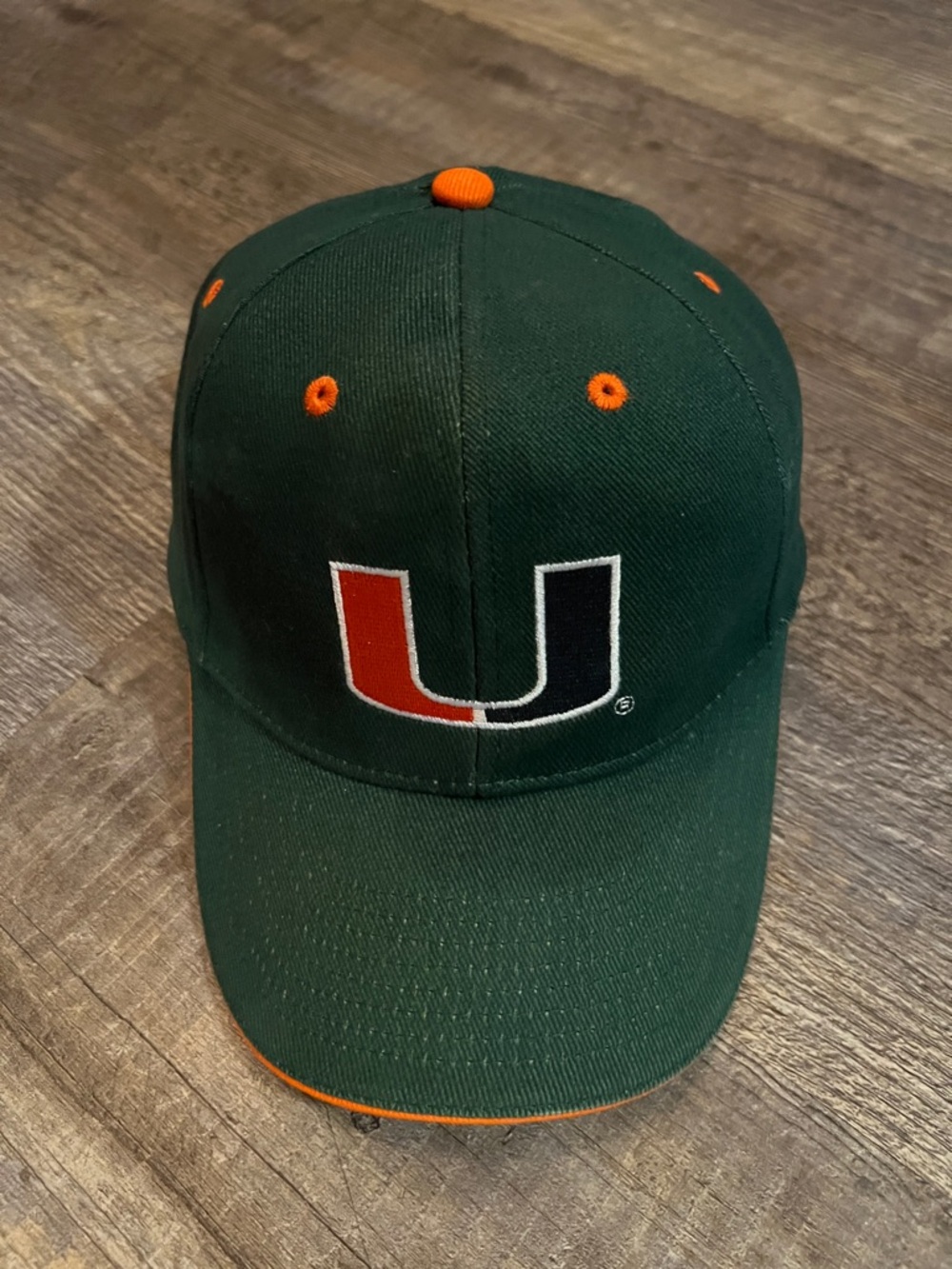 Miami Hurricanes Velcro hat